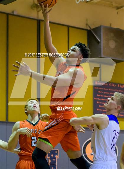 Thumbnail 2 in George West @ Karnes City (Karnes City Basketball Tournament) photogallery.
