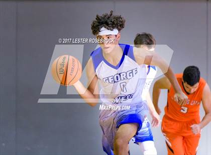 Thumbnail 3 in George West @ Karnes City (Karnes City Basketball Tournament) photogallery.