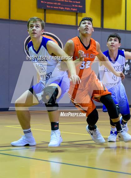 Thumbnail 3 in George West @ Karnes City (Karnes City Basketball Tournament) photogallery.
