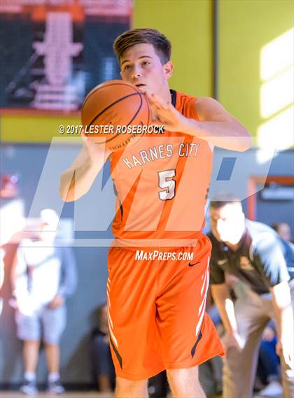 Thumbnail 1 in George West @ Karnes City (Karnes City Basketball Tournament) photogallery.