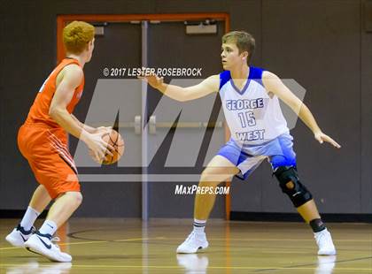 Thumbnail 1 in George West @ Karnes City (Karnes City Basketball Tournament) photogallery.