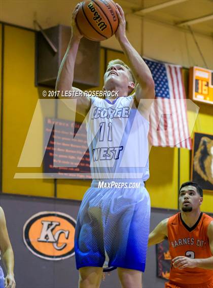 Thumbnail 2 in George West @ Karnes City (Karnes City Basketball Tournament) photogallery.