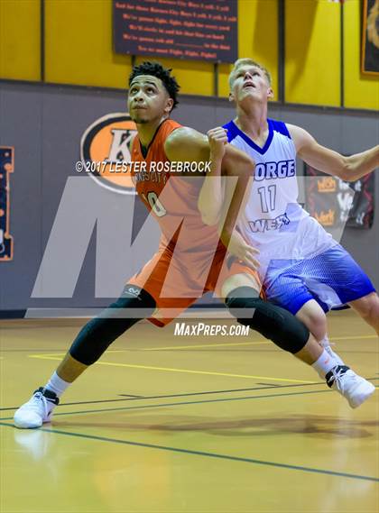 Thumbnail 2 in George West @ Karnes City (Karnes City Basketball Tournament) photogallery.