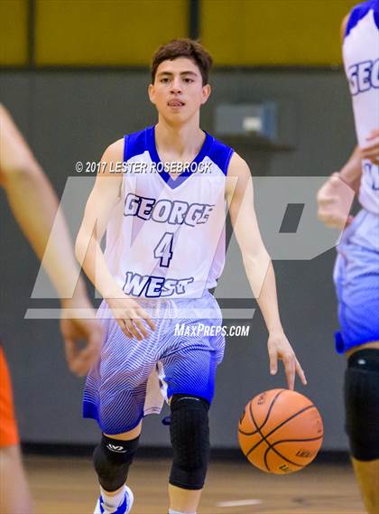 Thumbnail 2 in George West @ Karnes City (Karnes City Basketball Tournament) photogallery.
