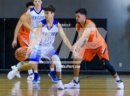 Thumbnail 1 in George West @ Karnes City (Karnes City Basketball Tournament) photogallery.