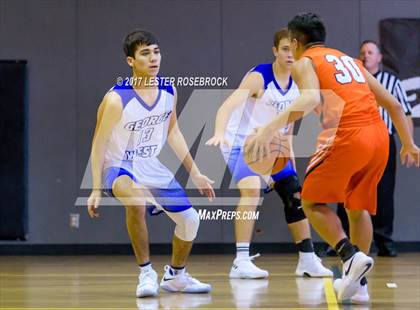 Thumbnail 1 in George West @ Karnes City (Karnes City Basketball Tournament) photogallery.