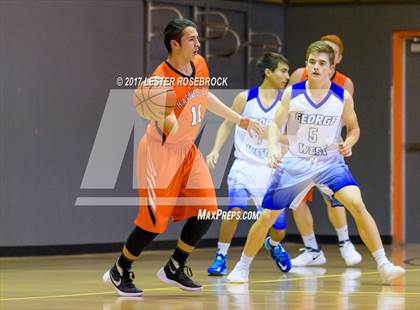 Thumbnail 3 in George West @ Karnes City (Karnes City Basketball Tournament) photogallery.