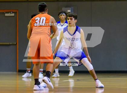 Thumbnail 1 in George West @ Karnes City (Karnes City Basketball Tournament) photogallery.