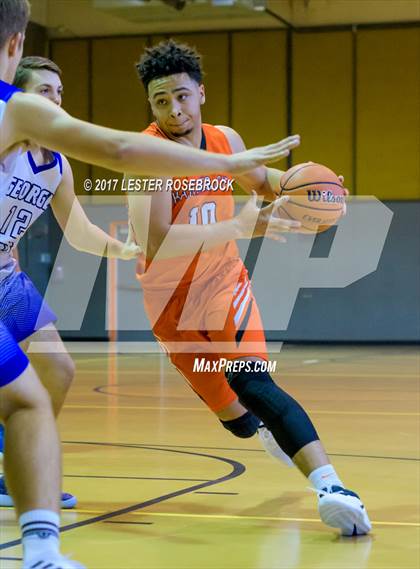 Thumbnail 2 in George West @ Karnes City (Karnes City Basketball Tournament) photogallery.