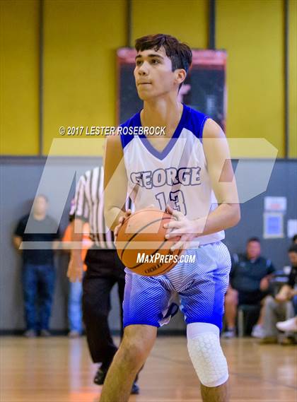 Thumbnail 2 in George West @ Karnes City (Karnes City Basketball Tournament) photogallery.