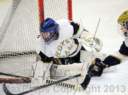 Thumbnail 2 in Fairfield Prep vs. Notre Dame-Fairfield (Carrano Cup Final) photogallery.