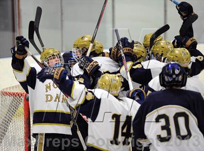 Thumbnail 3 in Fairfield Prep vs. Notre Dame-Fairfield (Carrano Cup Final) photogallery.