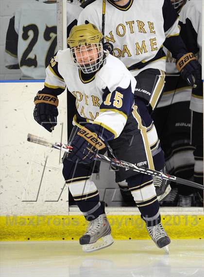 Thumbnail 3 in Fairfield Prep vs. Notre Dame-Fairfield (Carrano Cup Final) photogallery.