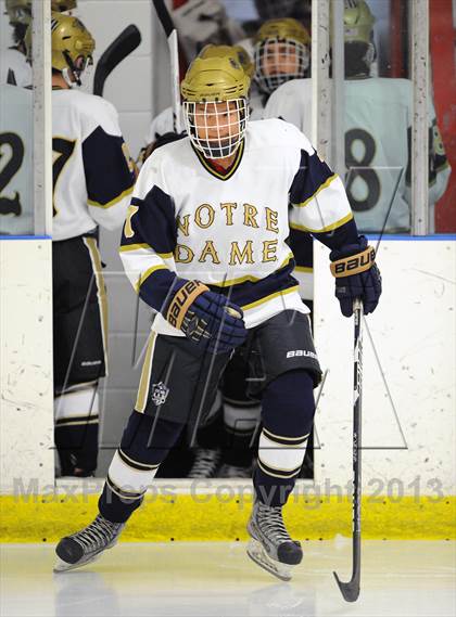 Thumbnail 3 in Fairfield Prep vs. Notre Dame-Fairfield (Carrano Cup Final) photogallery.