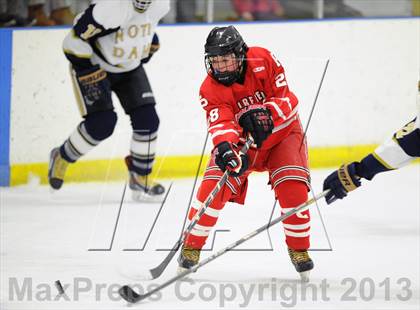 Thumbnail 1 in Fairfield Prep vs. Notre Dame-Fairfield (Carrano Cup Final) photogallery.