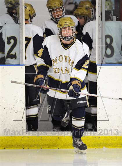 Thumbnail 2 in Fairfield Prep vs. Notre Dame-Fairfield (Carrano Cup Final) photogallery.