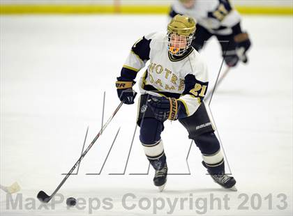 Thumbnail 1 in Fairfield Prep vs. Notre Dame-Fairfield (Carrano Cup Final) photogallery.
