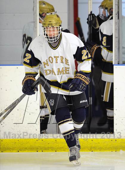 Thumbnail 3 in Fairfield Prep vs. Notre Dame-Fairfield (Carrano Cup Final) photogallery.