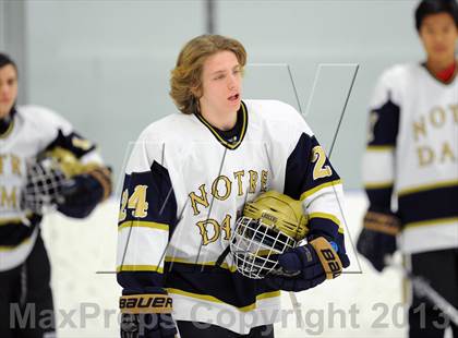 Thumbnail 1 in Fairfield Prep vs. Notre Dame-Fairfield (Carrano Cup Final) photogallery.