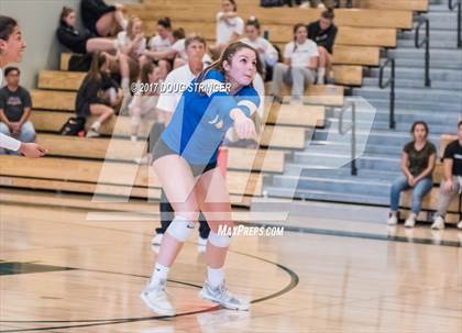Thumbnail 2 in CCS Div2 Girls Volleyball Championship(Mountain View vs. Presentation) photogallery.