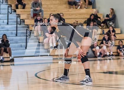 Thumbnail 1 in CCS Div2 Girls Volleyball Championship(Mountain View vs. Presentation) photogallery.