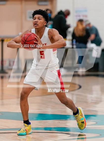 Thumbnail 1 in Capital Christian vs. Jesuit (Simply Basketball Showcase) photogallery.