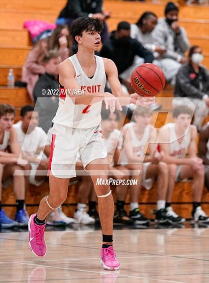 Thumbnail 3 in Capital Christian vs. Jesuit (Simply Basketball Showcase) photogallery.
