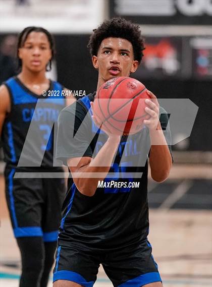 Thumbnail 3 in Capital Christian vs. Jesuit (Simply Basketball Showcase) photogallery.