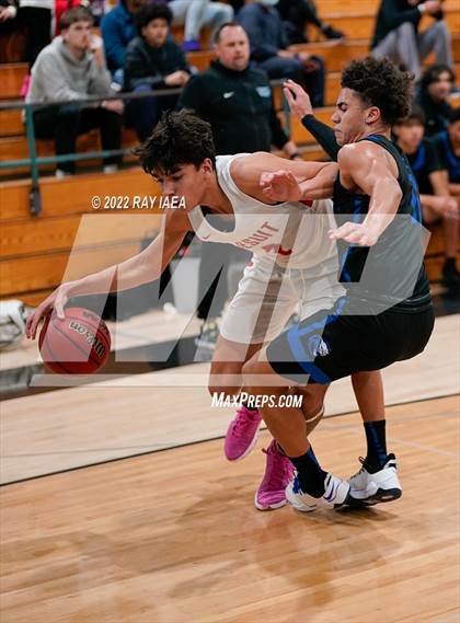 Thumbnail 2 in Capital Christian vs. Jesuit (Simply Basketball Showcase) photogallery.