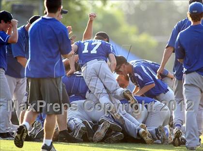 Thumbnail 1 in Desert Christian vs. Capistrano Valley Christian (CIF SS D6 Final) photogallery.