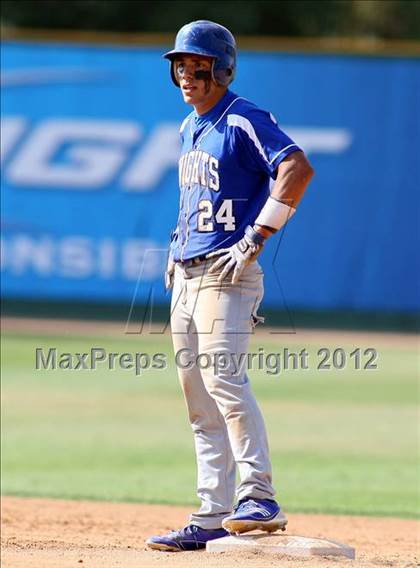 Thumbnail 3 in Desert Christian vs. Capistrano Valley Christian (CIF SS D6 Final) photogallery.