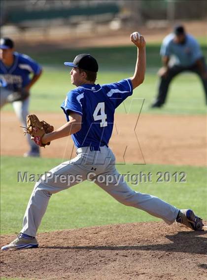 Thumbnail 2 in Desert Christian vs. Capistrano Valley Christian (CIF SS D6 Final) photogallery.