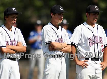 Thumbnail 2 in Desert Christian vs. Capistrano Valley Christian (CIF SS D6 Final) photogallery.