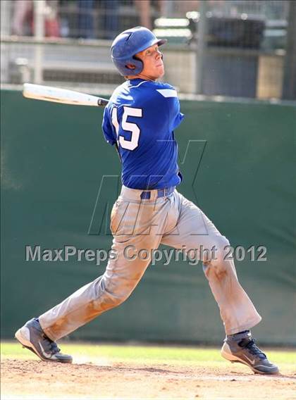 Thumbnail 1 in Desert Christian vs. Capistrano Valley Christian (CIF SS D6 Final) photogallery.