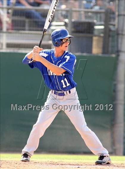 Thumbnail 2 in Desert Christian vs. Capistrano Valley Christian (CIF SS D6 Final) photogallery.