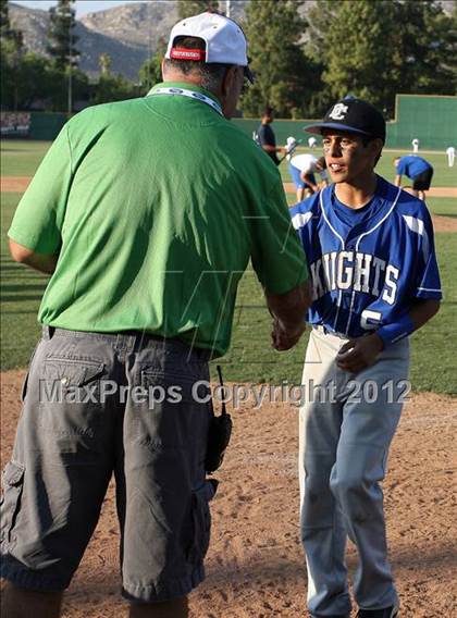 Thumbnail 2 in Desert Christian vs. Capistrano Valley Christian (CIF SS D6 Final) photogallery.