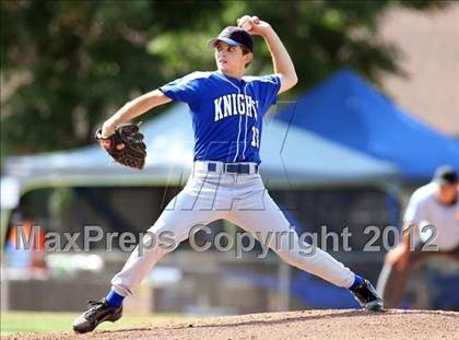Thumbnail 1 in Desert Christian vs. Capistrano Valley Christian (CIF SS D6 Final) photogallery.