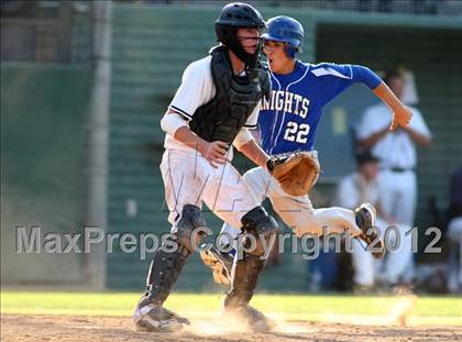 Thumbnail 2 in Desert Christian vs. Capistrano Valley Christian (CIF SS D6 Final) photogallery.