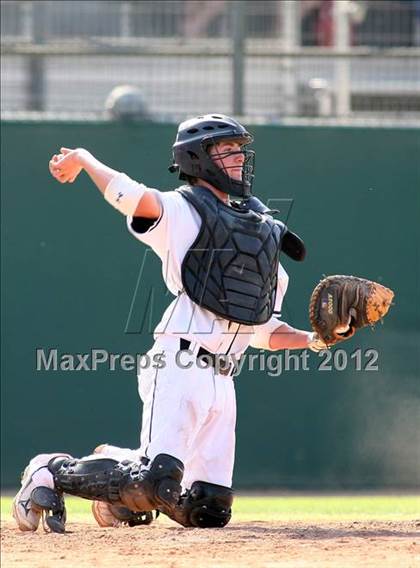 Thumbnail 1 in Desert Christian vs. Capistrano Valley Christian (CIF SS D6 Final) photogallery.