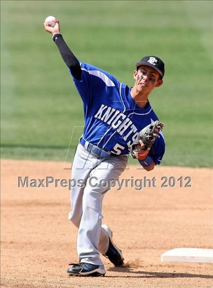 Thumbnail 1 in Desert Christian vs. Capistrano Valley Christian (CIF SS D6 Final) photogallery.