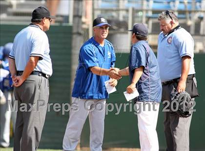 Thumbnail 1 in Desert Christian vs. Capistrano Valley Christian (CIF SS D6 Final) photogallery.
