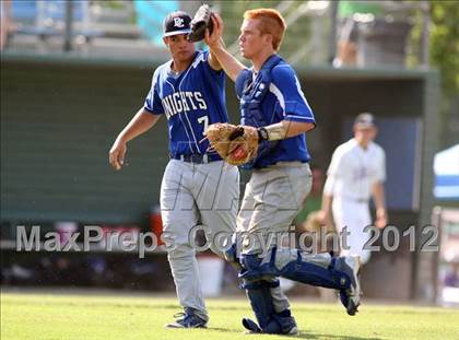 Thumbnail 2 in Desert Christian vs. Capistrano Valley Christian (CIF SS D6 Final) photogallery.