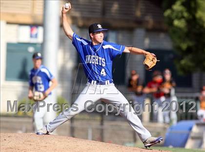 Thumbnail 2 in Desert Christian vs. Capistrano Valley Christian (CIF SS D6 Final) photogallery.