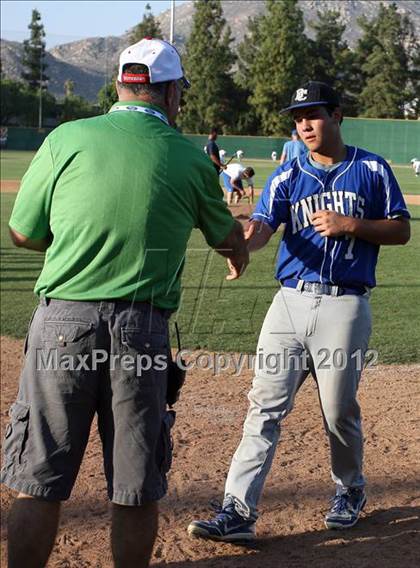 Thumbnail 3 in Desert Christian vs. Capistrano Valley Christian (CIF SS D6 Final) photogallery.