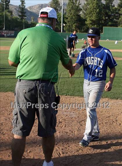 Thumbnail 1 in Desert Christian vs. Capistrano Valley Christian (CIF SS D6 Final) photogallery.