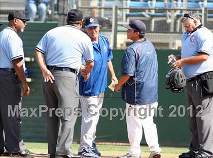 Thumbnail 2 in Desert Christian vs. Capistrano Valley Christian (CIF SS D6 Final) photogallery.