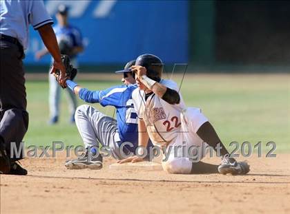 Thumbnail 2 in Desert Christian vs. Capistrano Valley Christian (CIF SS D6 Final) photogallery.