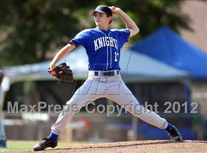 Thumbnail 2 in Desert Christian vs. Capistrano Valley Christian (CIF SS D6 Final) photogallery.
