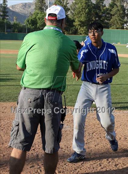 Thumbnail 3 in Desert Christian vs. Capistrano Valley Christian (CIF SS D6 Final) photogallery.