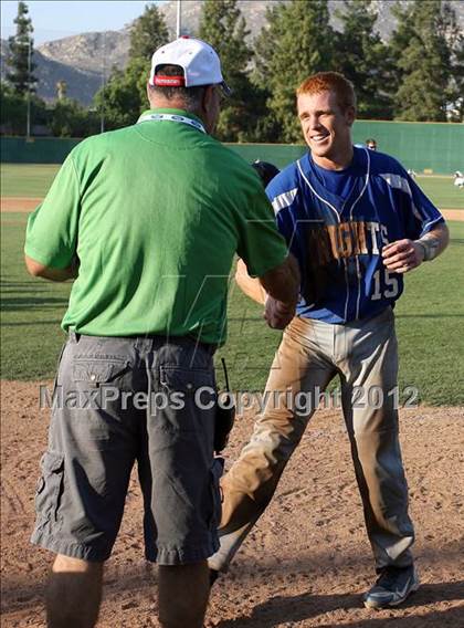 Thumbnail 1 in Desert Christian vs. Capistrano Valley Christian (CIF SS D6 Final) photogallery.